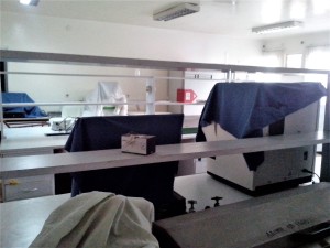 Photo 2 Core lab, 20m ETB unused covered equipment